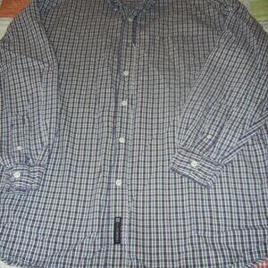 Plaid Casual Button Down Shirt (ms28)